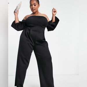 Asos black jumpsuit